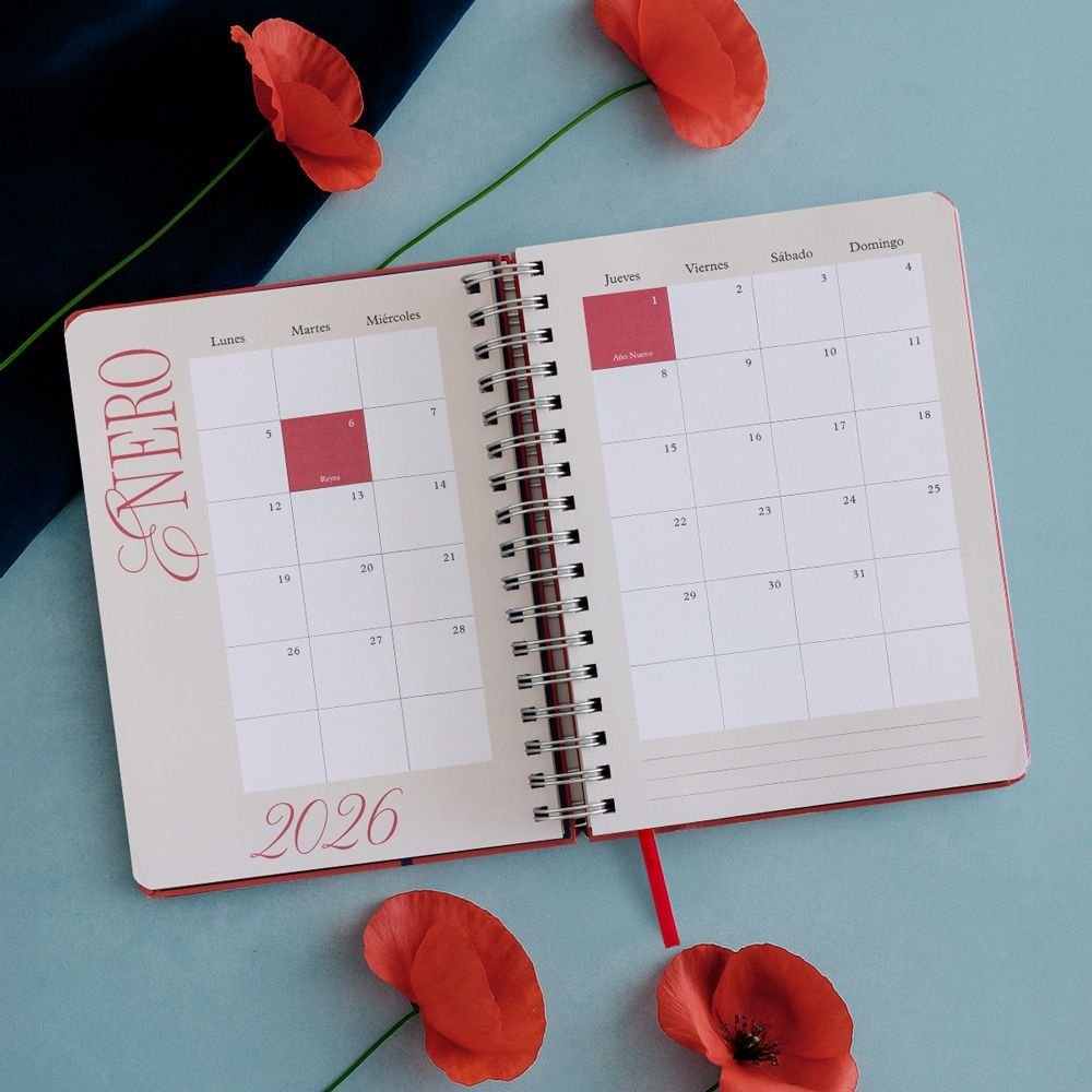 Agenda Anual Día Página A5 Sara Búho 2026 - Imagen 6