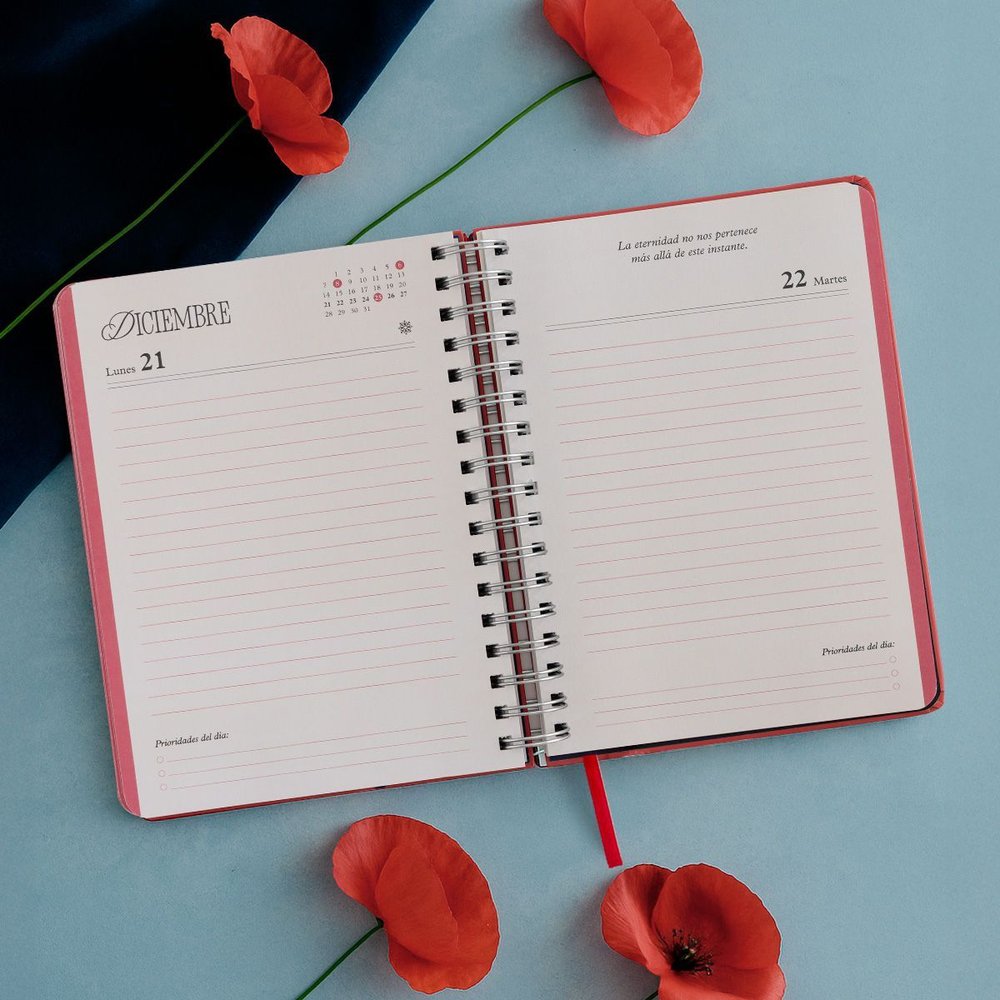 Agenda Anual Día Página A5 Sara Búho 2026 - Imagen 5