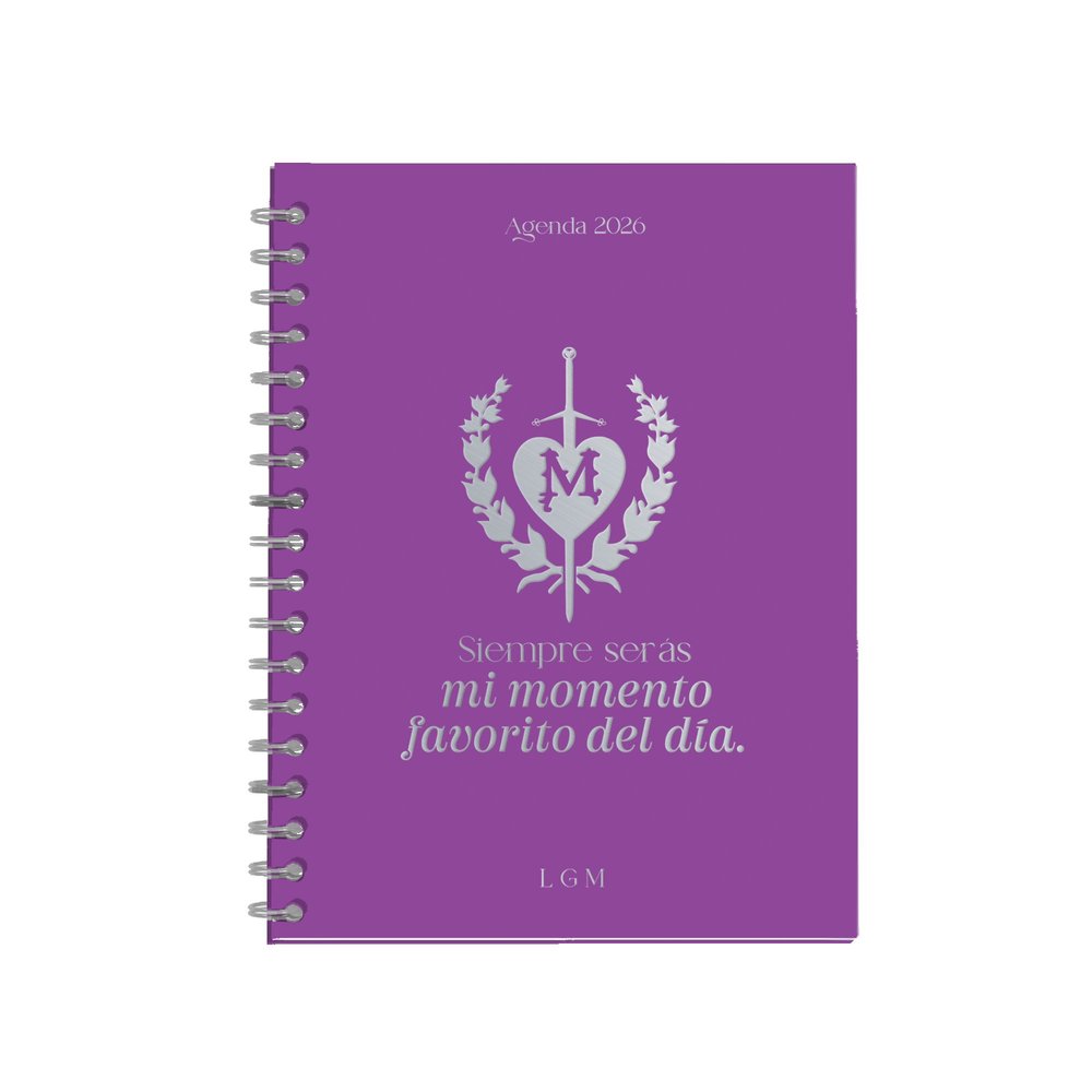 Agenda Anual Día Página A5 Megan Maxwell 2026