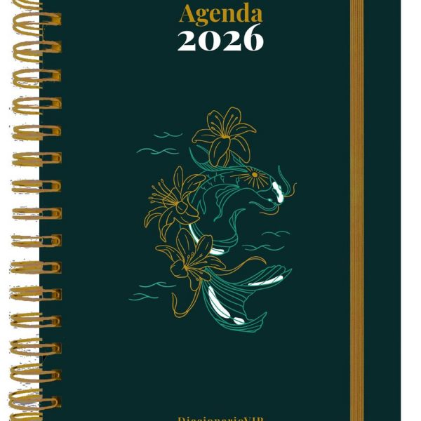 Agenda Anual Día Página A5 Diccionario VIP 2026