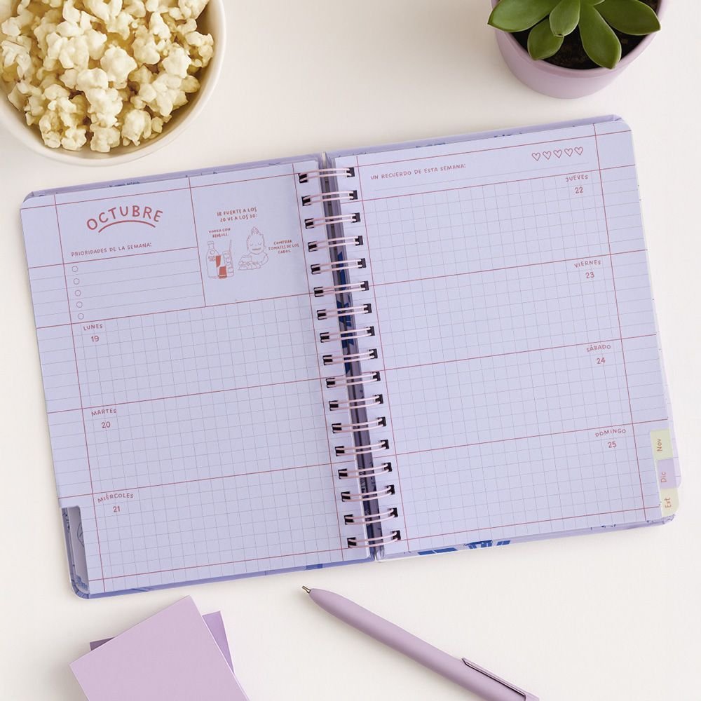 Agenda Anual Semana Vista A5 Clarilou 2026 - Imagen 5