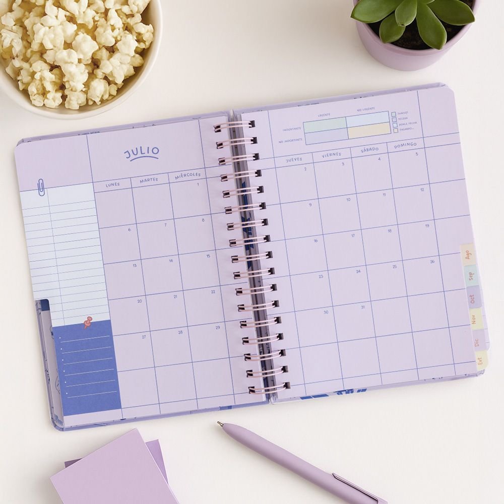 Agenda Anual Semana Vista A5 Clarilou 2026 - Imagen 3