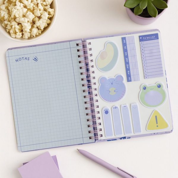 Agenda Anual Semana Vista A5 Clarilou 2026