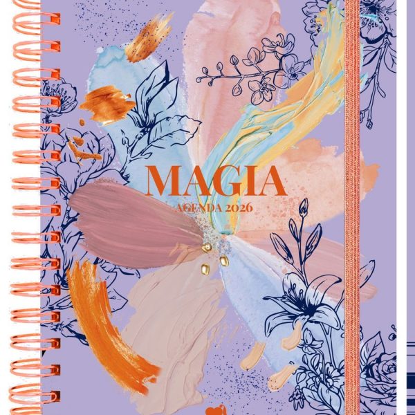 Agenda Anual Semana Vista A5 La Vecina Rubia 2026