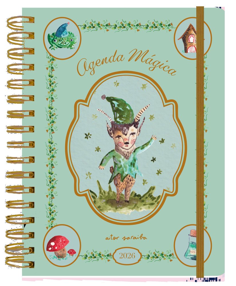 Agenda Anual Semana Vista A5 Aitor Saraiba 2026