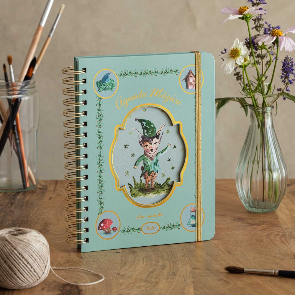 Agenda Anual Semana Vista A5 Aitor Saraiba 2026 - Imagen 8