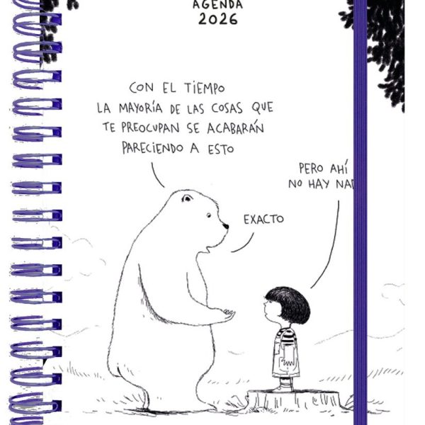 Agenda Anual Semana Vista A5 René Merino
