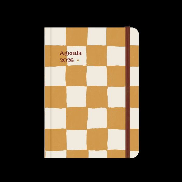 Agenda Anual Semana Vista A5 Palito 2026