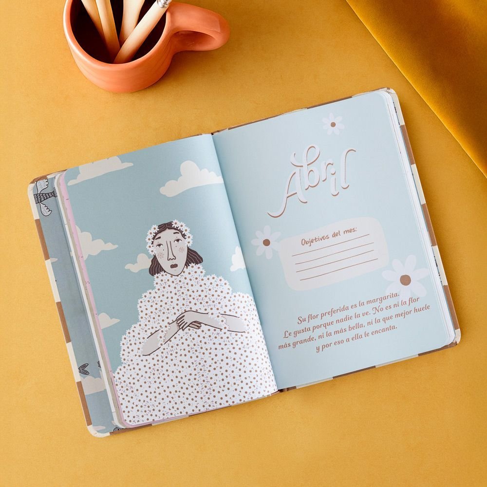 Agenda Anual Semana Vista A5 Palito 2026 - Imagen 3