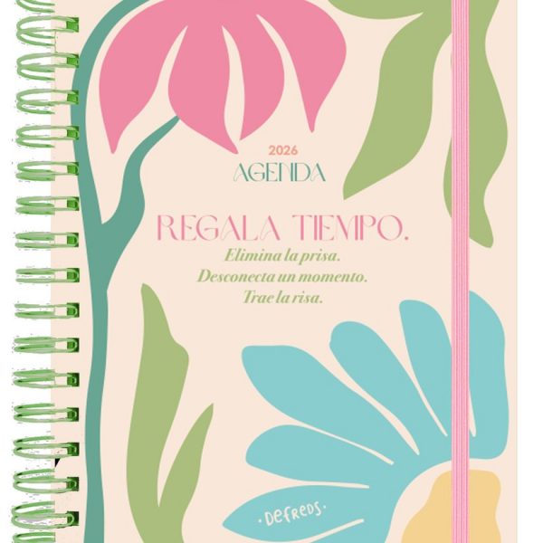 Agenda Anual Semana Vista A5 Drefreds 2026