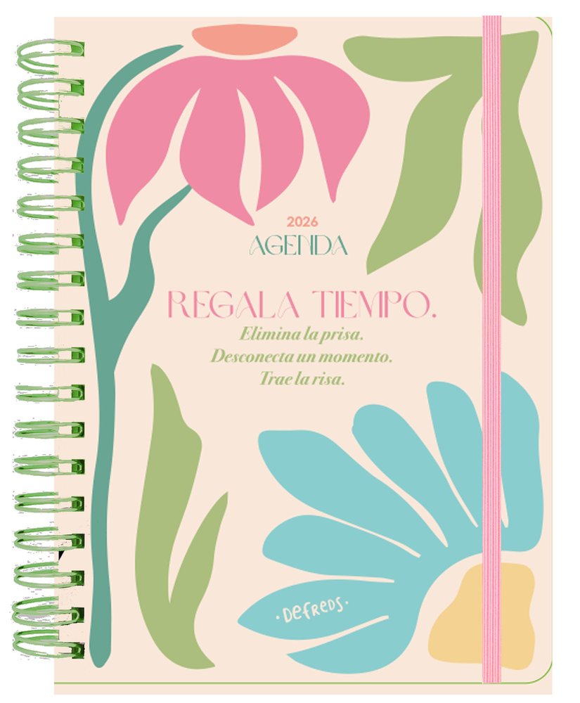 Agenda Anual Semana Vista A5 Drefreds 2026