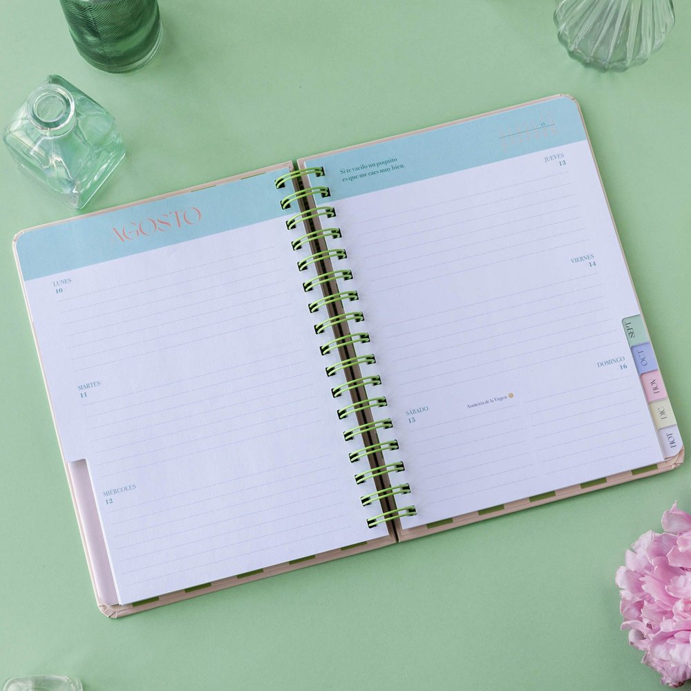 Agenda Anual Semana Vista A5 Drefreds 2026 - Imagen 4