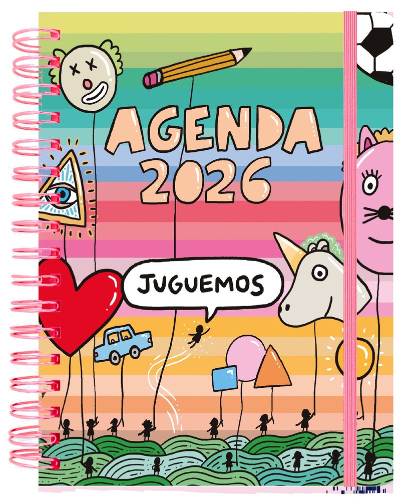 Agenda Anual Semana Vista A5 72 Kilos 2026