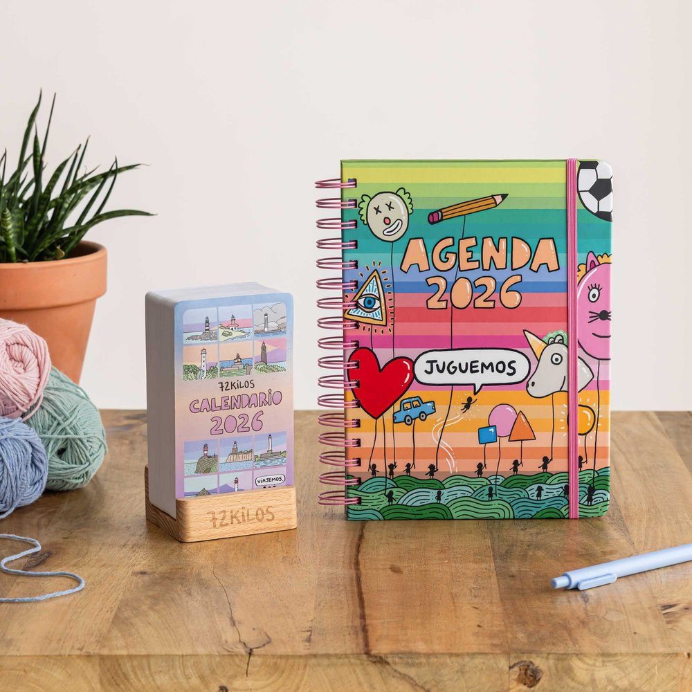 Agenda Anual Semana Vista A5 72 Kilos 2026 - Imagen 8