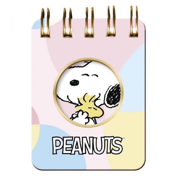 Mini Libreta Snoopy Pastel