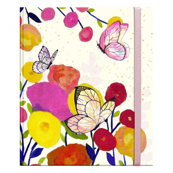 Cuaderno Tapa Dura Grande Butterfly
