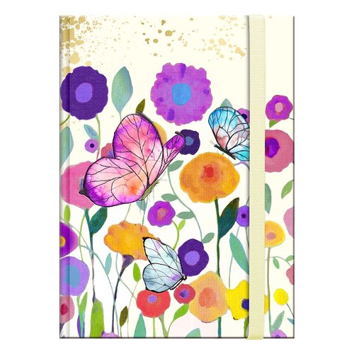 Cuaderno Tapa Dura Grande Butterfly