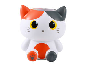 Portalápices Gato Blanco