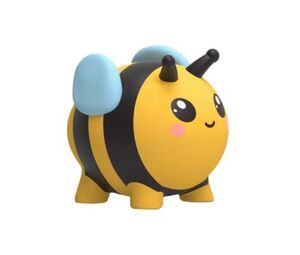 Hucha de Plástico Abeja