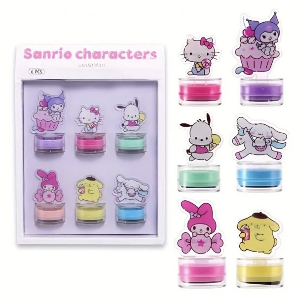 Pack 6 Sellos Sanrio