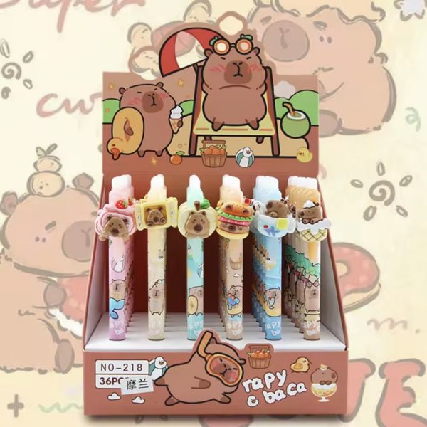 Bolígrafo Borrable Capibara Holidays