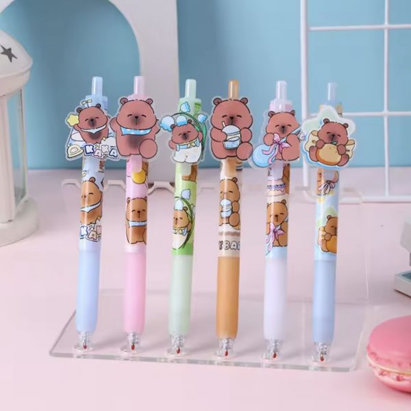 Bolígrafo Capibara Pastel