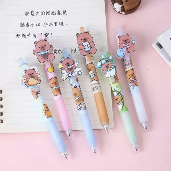 Bolígrafo Capibara Pastel