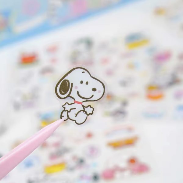 Pegatinas Snoopy Pastel