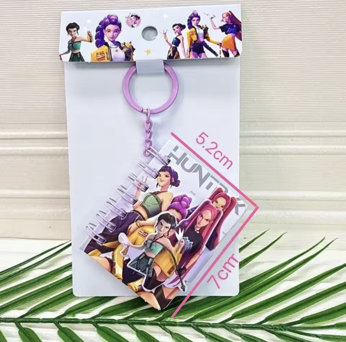 Mini Libreta Llavero Las guerreras Kpop - Imagen 3