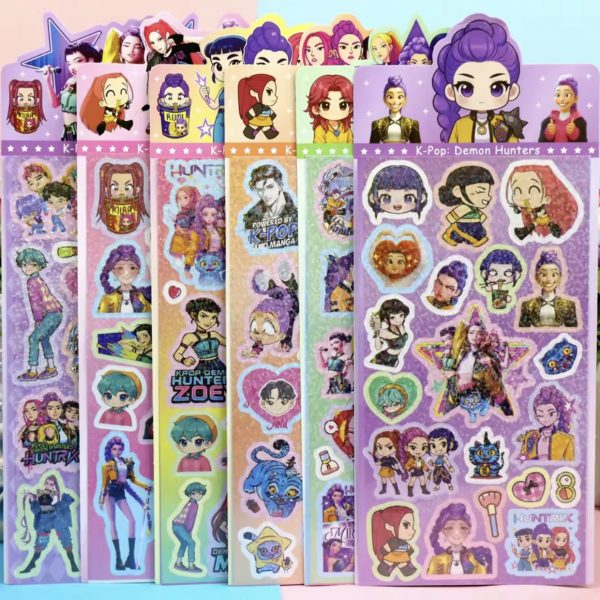Pegatinas K-Pop Demon Hunters Huntrix
