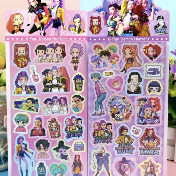 Pegatinas K-Pop Demon Hunters Huntrix