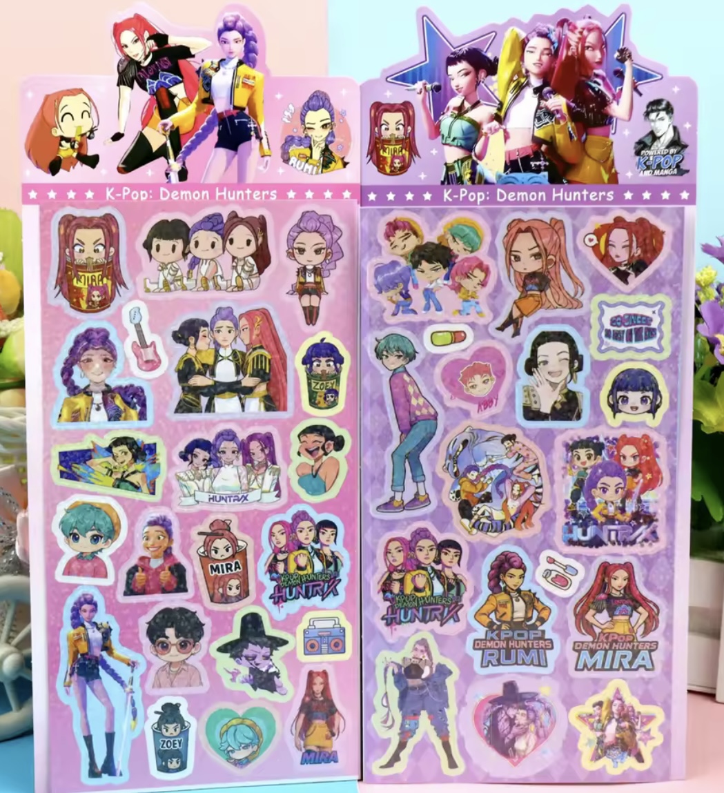 Pegatinas Las guerreras Kpop - Imagen 2