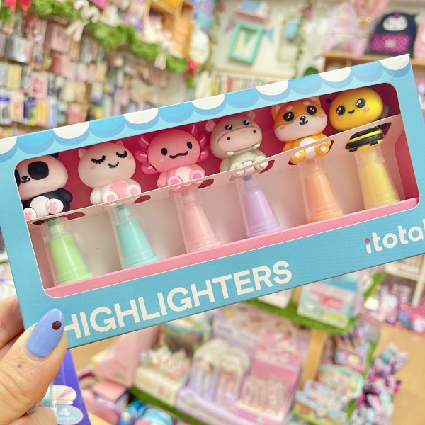 Pack 6 Marcadores Cute Animals