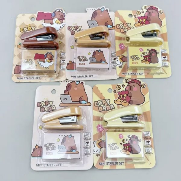 Grapadora + Grapas Capibara