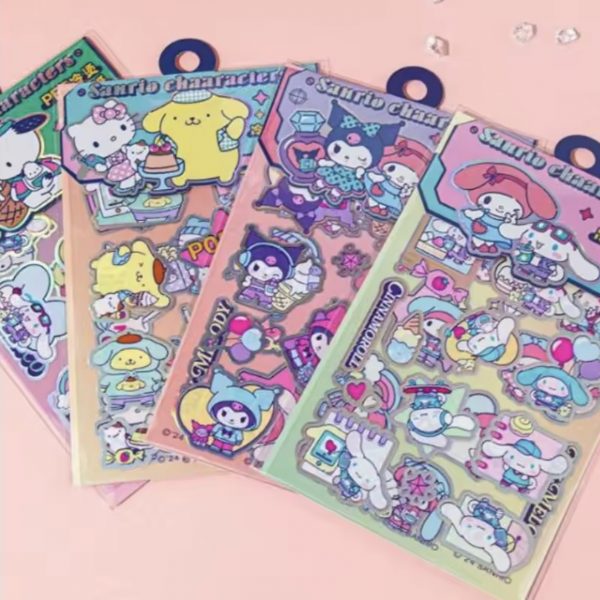 Pegatinas School Sanrio