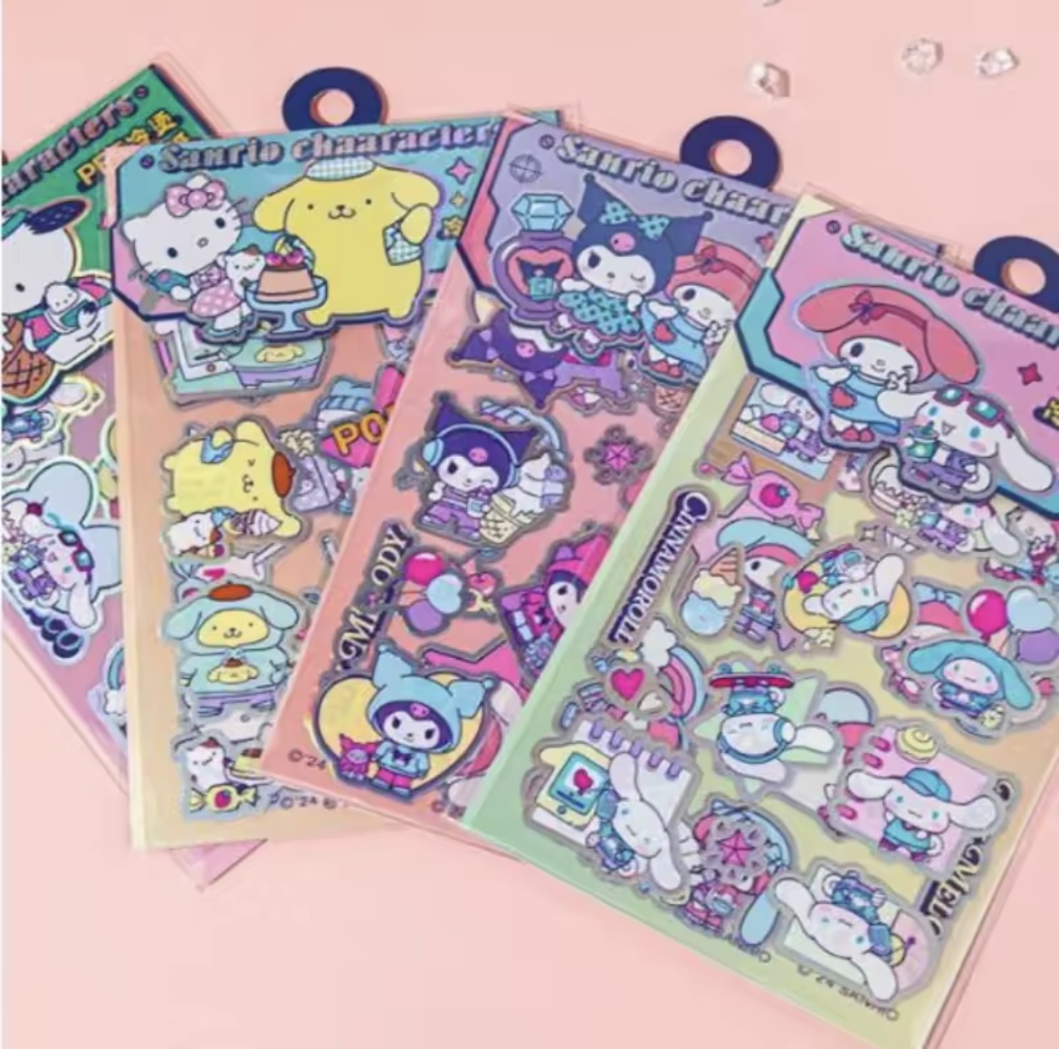 Pegatinas School Sanrio