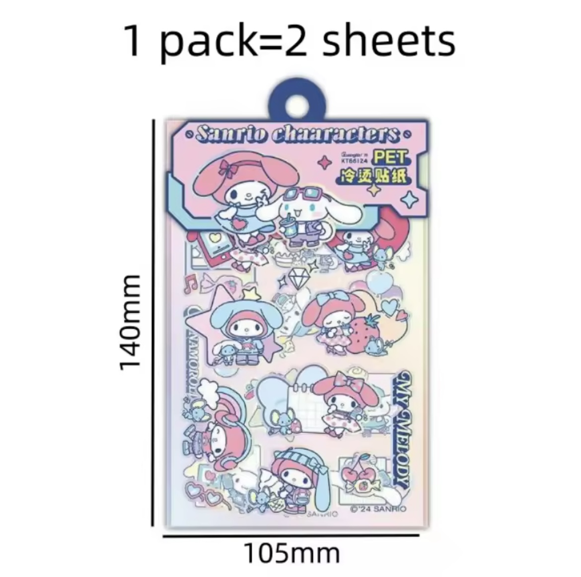 Pegatinas School Sanrio - Imagen 5