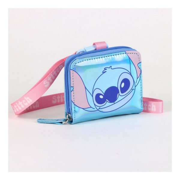 Monedero Iridiscente Stitch