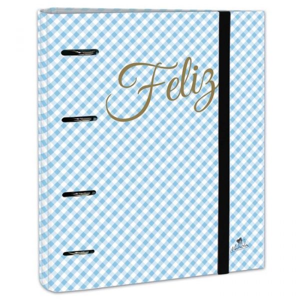 Archivador Feliz Azul