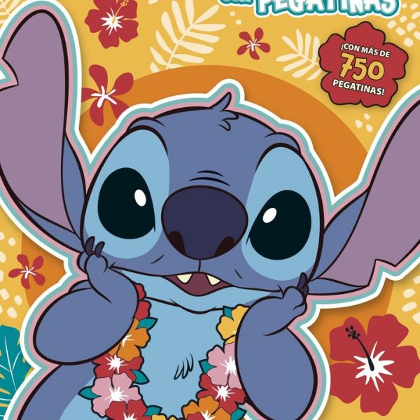 Libro de Actividades con Pegatinas Stitch
