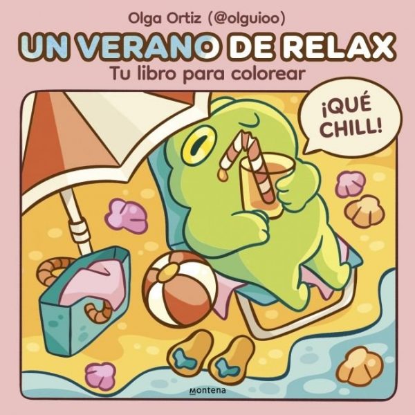 Libro para Colorear Un verano de relax