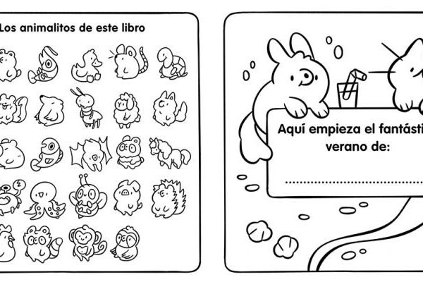 Libro para Colorear Un verano de relax