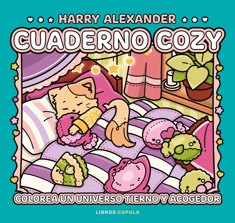 Cuaderno Cozy - Colorea un Universo Tierno y Acogedor