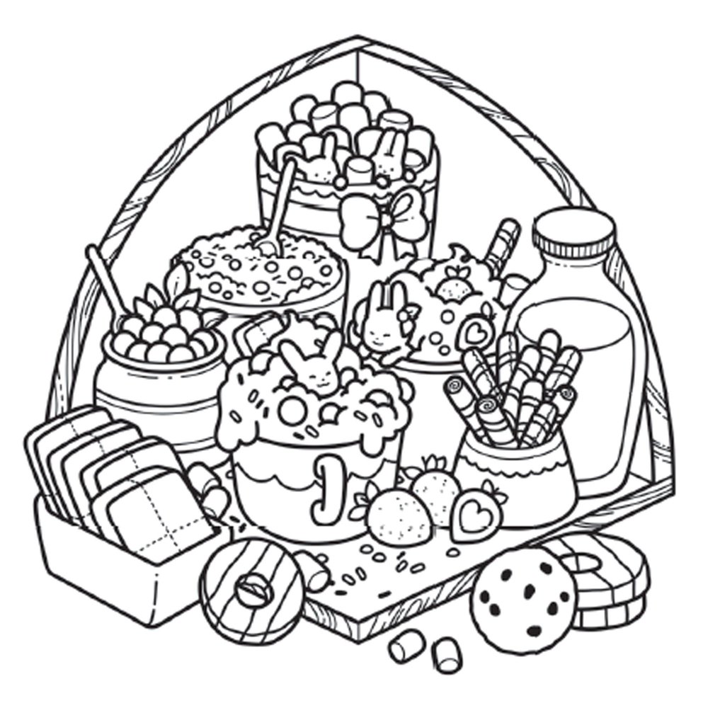 Cuaderno Cozy - Colorea un Universo Tierno y Acogedor - Imagen 3