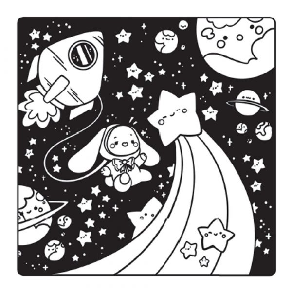 Cuaderno Cozy - Colorea un Universo Tierno y Acogedor