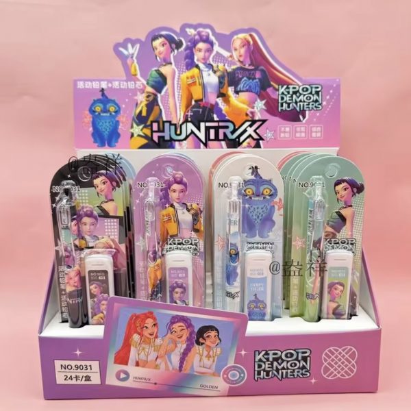 Portaminas 0.5 + Minas Las Guerreras Kpop