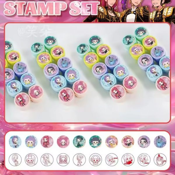 Pack 10 Sellos Las Guerreras Kpop