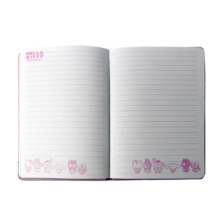 Cuaderno A5 Rayas Máquina de Gashapon Sanrio - Imagen 4