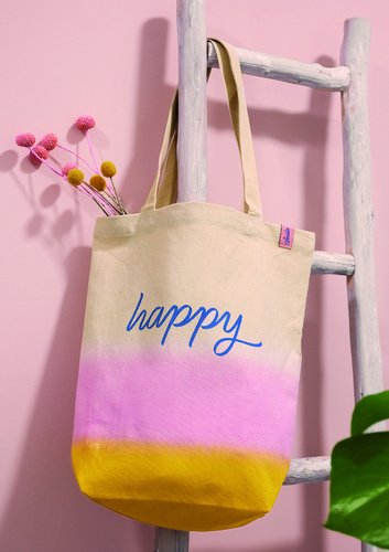 Bolso Tote Bag Happy