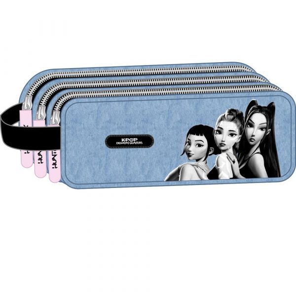 Estuche Triple Vaquero Las Guerreras K-Pop